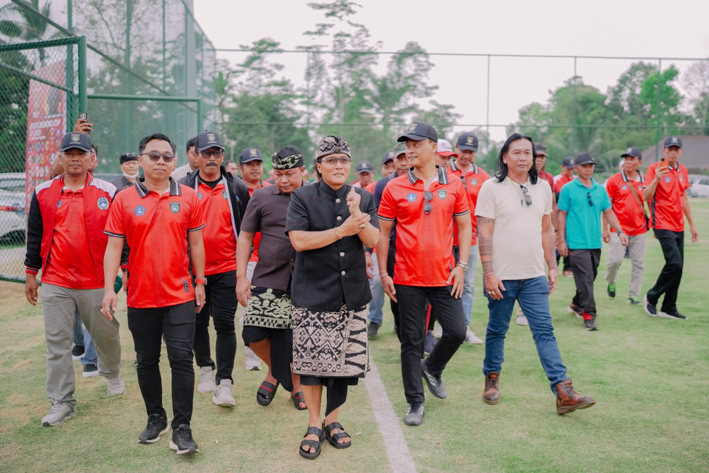 Bupati Giri Prasta Buka Turnamen Bupati Badung Cup 2024 di Petang